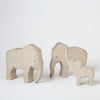 Ostheimer Wooden Elephant Family | Wild Animal Collection | Conscious Craft